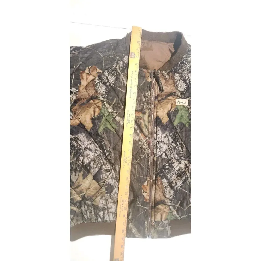 Mount'N Prairie Camo & Brown Reversible Hunting Jacket Size XL